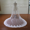 Beading Lace Two Layers Wedding Veil